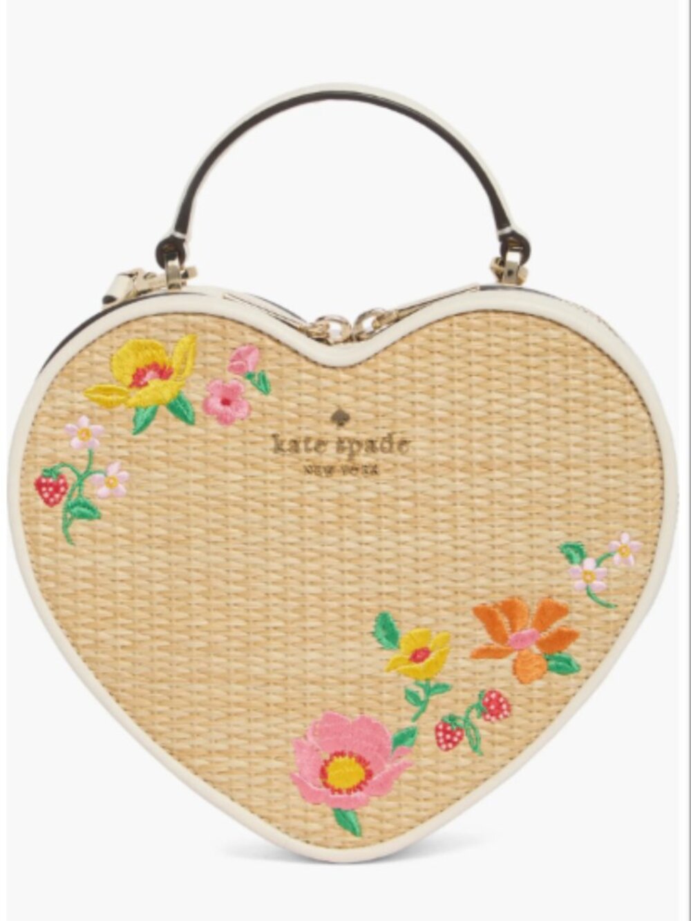 NWT Kate Spade New York other love shack floral embroidered crossbody bag